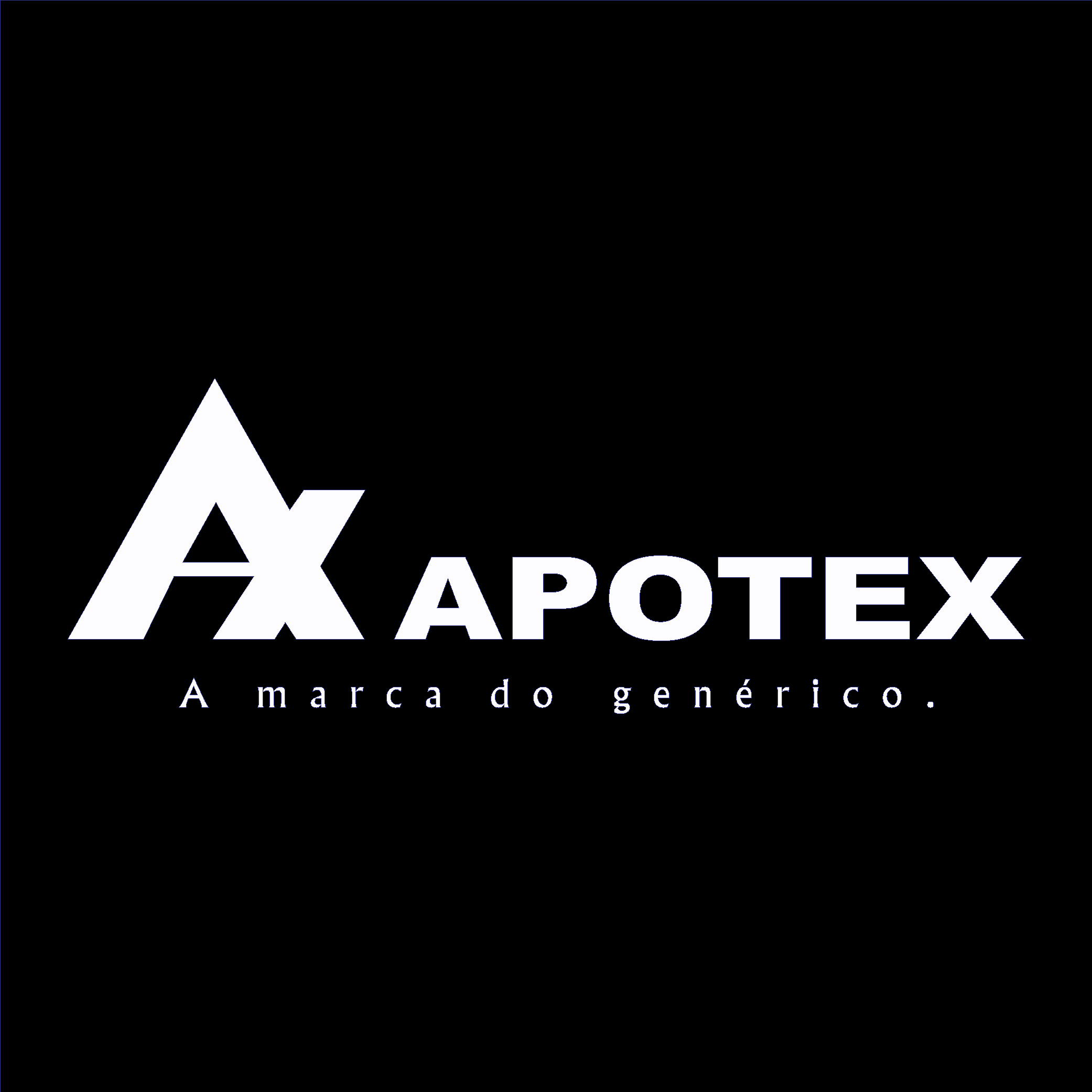 APOTEX White Logo Vector Logo